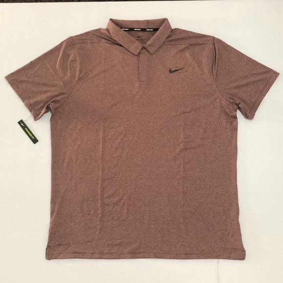 Nike Other - Nike Mens Dri-FIT Standard Fit Golf Polo Burgundy